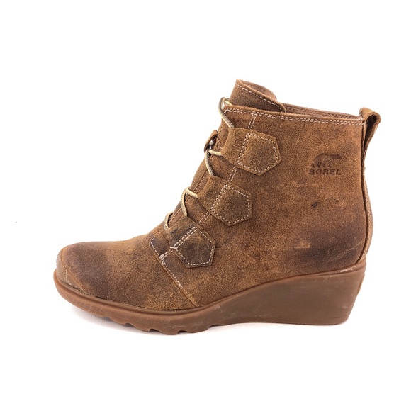 Sorel 'Toronto Lace' Wedge Boots 9 - Picture 1 of 12